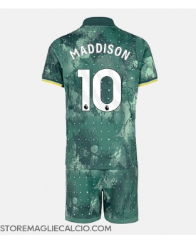 Tottenham Hotspur James Maddison #10 Maglia Gara Terza Repliche 2024-25 Bambino